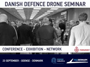 Danish defence drone seminar banner