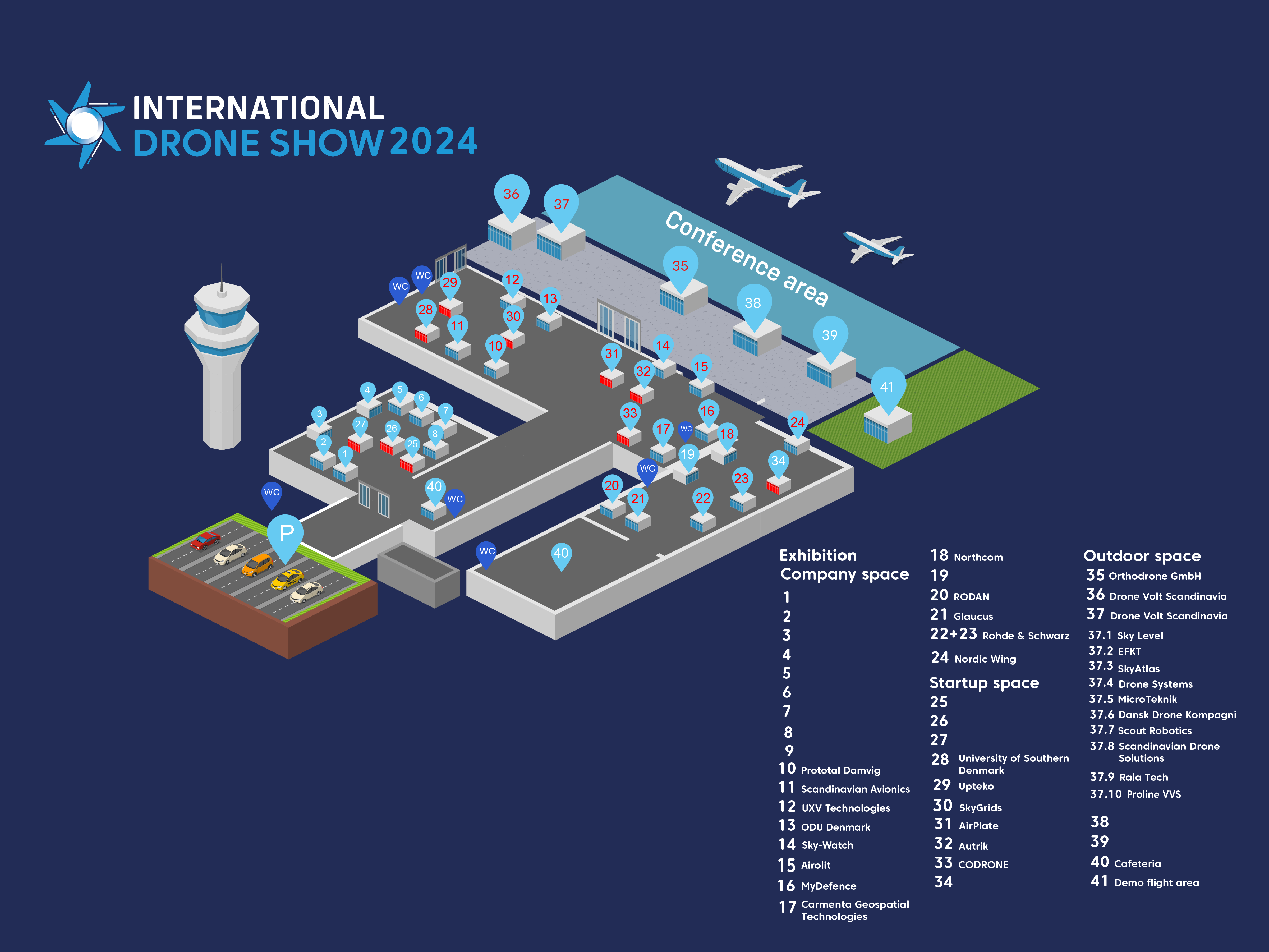 International Drone Show 2024 Odense Robotics